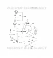 RESERVOIR CARBURANT/ROBINET pour Kawasaki FC MOTORS