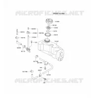 RESERVOIR CARBURANT/ROBINET pour Kawasaki FC MOTORS