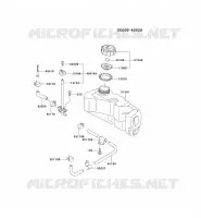 RESERVOIR CARBURANT/ROBINET pour Kawasaki FC MOTORS