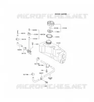 RESERVOIR CARBURANT/ROBINET pour Kawasaki FC MOTORS