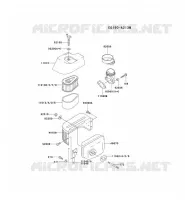 FILTRE &Agrave; AIR/POT D'&Egrave;CHAPPEMENT pour Kawasaki FC MOTORS