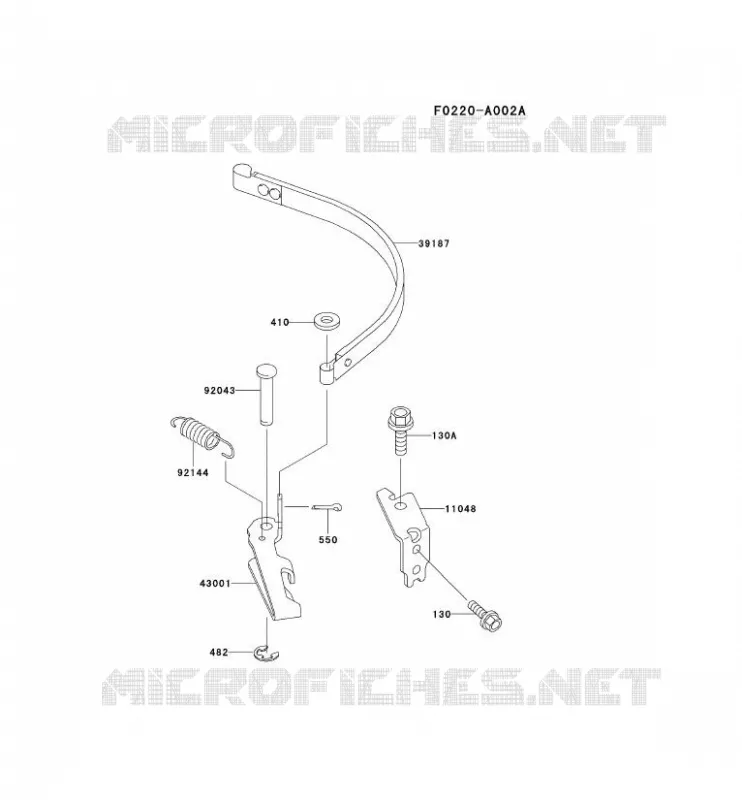 FREIN/COUVERCLE Kawasaki Petits Moteurs FC FC150V FC MOTORS  FC150V-FS12