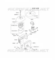 FILTRE &Agrave; AIR/POT D'&Egrave;CHAPPEMENT pour Kawasaki FC MOTORS