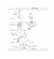 FILTRE &Agrave; AIR/POT D'&Egrave;CHAPPEMENT pour Kawasaki FC MOTORS