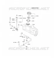 RESERVOIR CARBURANT/ROBINET pour Kawasaki FC MOTORS