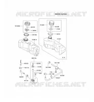 RESERVOIR CARBURANT/ROBINET pour Kawasaki FC MOTORS