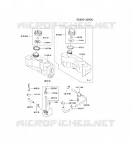 RESERVOIR CARBURANT/ROBINET pour Kawasaki FC MOTORS