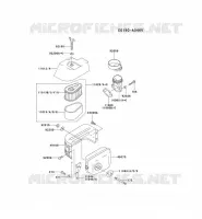 FILTRE &Agrave; AIR/POT D'&Egrave;CHAPPEMENT pour Kawasaki FC MOTORS