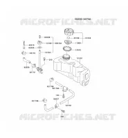 RESERVOIR CARBURANT/ROBINET pour Kawasaki FC MOTORS