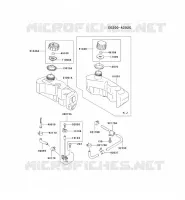RESERVOIR CARBURANT/ROBINET pour Kawasaki FC MOTORS