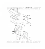 FILTRE &Agrave; AIR/POT D'&Egrave;CHAPPEMENT pour Kawasaki FC MOTORS