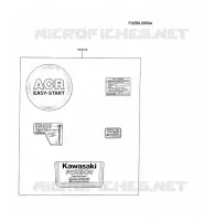 LABEL pour Kawasaki FC MOTORS