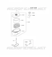 FILTRE &Agrave; AIR/POT D'&Egrave;CHAPPEMENT pour Kawasaki FC MOTORS
