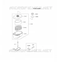 FILTRE &Agrave; AIR/POT D'&Egrave;CHAPPEMENT pour Kawasaki FC MOTORS