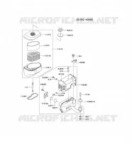 FILTRE &Agrave; AIR/POT D'&Egrave;CHAPPEMENT pour Kawasaki FC MOTORS