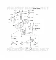 RESERVOIR CARBURANT/ROBINET pour Kawasaki FC MOTORS