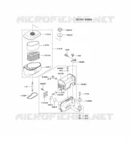FILTRE &Agrave; AIR/POT D'&Egrave;CHAPPEMENT pour Kawasaki FC MOTORS