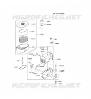 FILTRE &Agrave; AIR/POT D'&Egrave;CHAPPEMENT pour Kawasaki FC MOTORS
