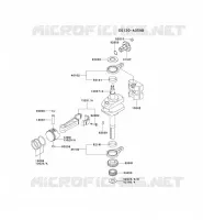 PISTON/VILEBREQUIN pour Kawasaki FC MOTORS