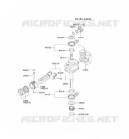 PISTON/VILEBREQUIN pour Kawasaki FC MOTORS