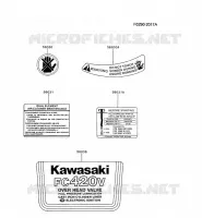 LABEL pour Kawasaki FC MOTORS