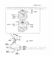 RESERVOIR CARBURANT/ROBINET pour Kawasaki FC MOTORS