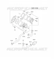 RESERVOIR CARBURANT/ROBINET pour Kawasaki FC MOTORS