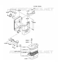FILTRE &Agrave; AIR/POT D'&Egrave;CHAPPEMENT pour Kawasaki FC MOTORS