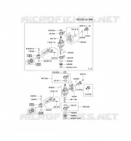 PISTON/VILEBREQUIN pour Kawasaki FC MOTORS