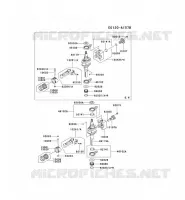 PISTON/VILEBREQUIN pour Kawasaki FC MOTORS