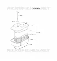 FILTRE &Agrave; AIR/POT D'&Egrave;CHAPPEMENT pour Kawasaki FC MOTORS