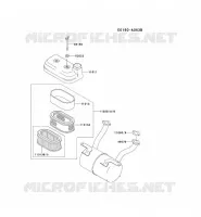 FILTRE &Agrave; AIR/POT D'&Egrave;CHAPPEMENT pour Kawasaki FD MOTORS
