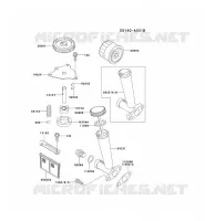 KIT DE GRAISSAGE pour Kawasaki FD MOTORS