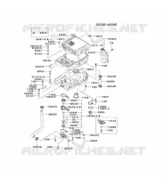 REFROIDISSEMENT pour Kawasaki FD MOTORS