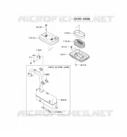 FILTRE &Agrave; AIR/POT D'&Egrave;CHAPPEMENT pour Kawasaki FD MOTORS