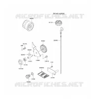 KIT DE GRAISSAGE pour Kawasaki FD MOTORS