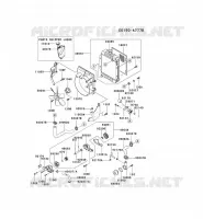 REFROIDISSEMENT pour Kawasaki FD MOTORS