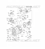 CULASSE/CARTER MOTEUR pour Kawasaki FD MOTORS