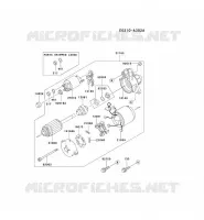 D&Eacute;MARREUR pour Kawasaki FD MOTORS