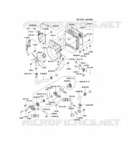 REFROIDISSEMENT pour Kawasaki FD MOTORS