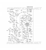 CARBURATEUR pour Kawasaki FD MOTORS