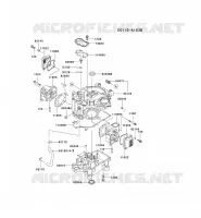 CULASSE/CARTER MOTEUR pour Kawasaki FD MOTORS