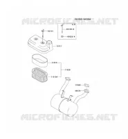 FILTRE &Agrave; AIR/POT D'&Egrave;CHAPPEMENT pour Kawasaki FD MOTORS