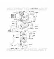 REFROIDISSEMENT pour Kawasaki FD MOTORS
