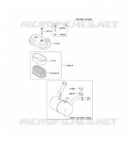 FILTRE &Agrave; AIR/POT D'&Egrave;CHAPPEMENT pour Kawasaki FD MOTORS
