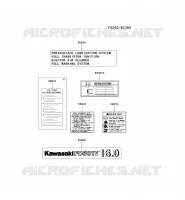 LABEL pour Kawasaki FD MOTORS