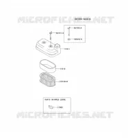 FILTRE &Agrave; AIR/POT D'&Egrave;CHAPPEMENT pour Kawasaki FD MOTORS