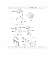 KIT DE GRAISSAGE pour Kawasaki FD MOTORS
