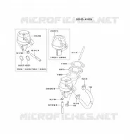 RESERVOIR CARBURANT/ROBINET pour Kawasaki FD MOTORS