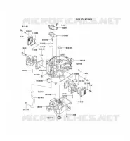 CULASSE/CARTER MOTEUR pour Kawasaki FD MOTORS